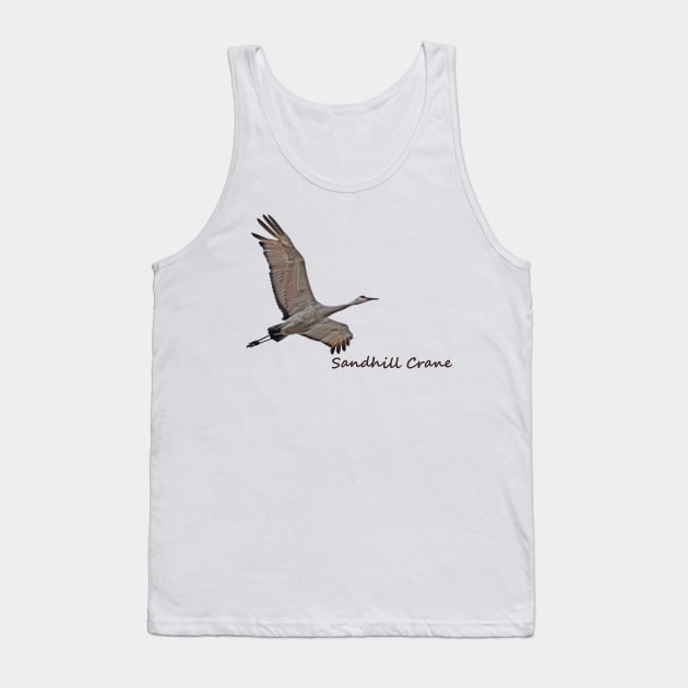 Sandhill Crane Tank Top by Whisperingpeaks